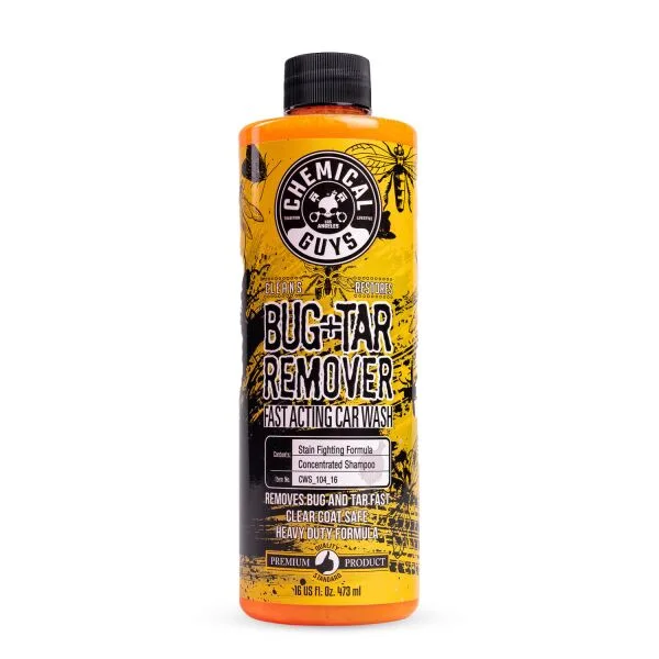 Chemical Guys Bug + Eliminador de alquitrán champú para coches 473 ml ampliado