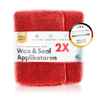 ChemicalWorkz Microfiber Waxing/Sealant Applicator rojo
