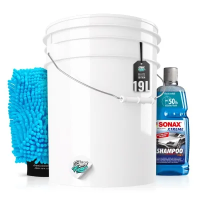 SONAX cubo de lavado-Set Shampoo 2 en 1 + accesorios (4 piezas)