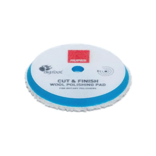 RUPES BigFoot Woll-esponja de pulido para Rotationspolierer Cortar & Final duro ampliado