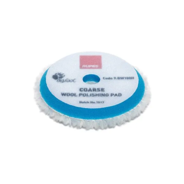 RUPES BigFoot pad de lana de pulido Coarse 75mm duro