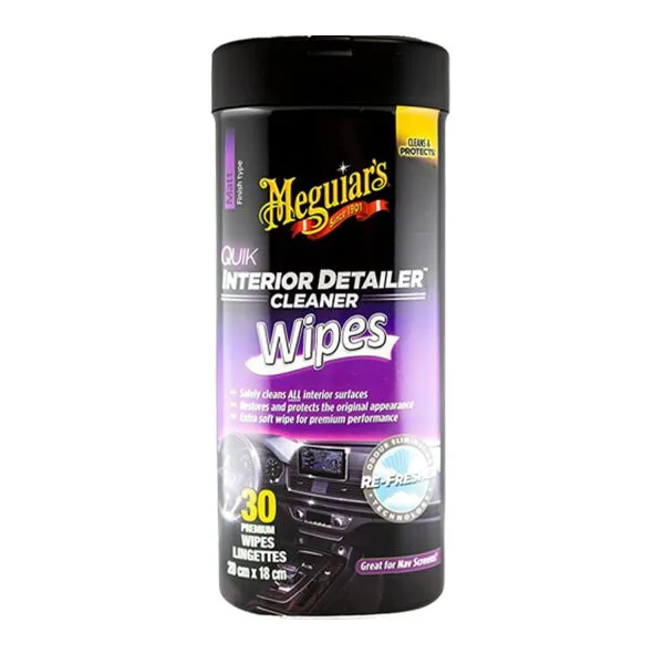 Meguiar's Detalle rápido del interior de Meguiar Wipes Pflegetücher
