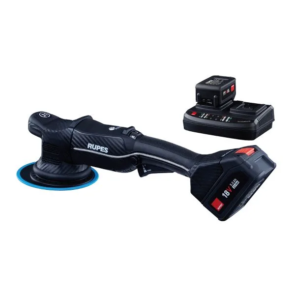 RUPES Pie Grande HLR 21 Akku pulidora excéntrica STD-Kit ampliado