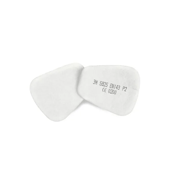 3M Partikel-Einlegefilter 5925 P2 Doppelpack 2Stück ampliado