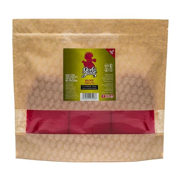 Dodo Juice WAXAPP TriPLETS 3x Wachsapplikator ampliado