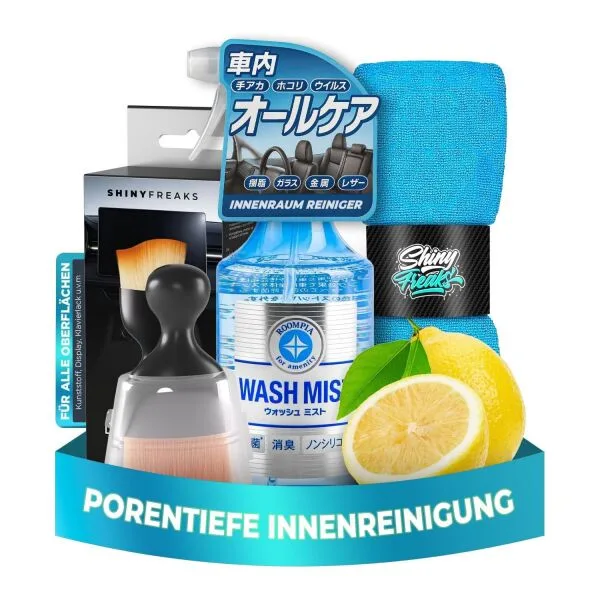 Soft99 Innenraum Set Wash Mist + accesorios (3 piezas)