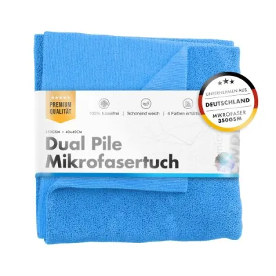 ChemicalWorkz Toalla de doble pile 350GSM azul 40 cm