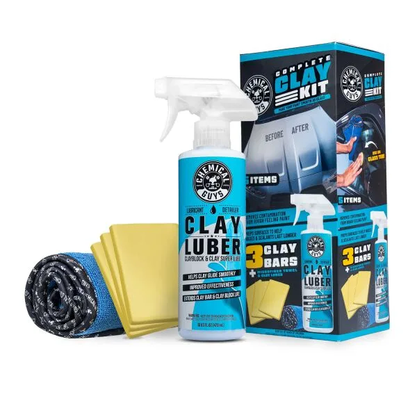 Chemical Guys Kit completo de arcilla Reinigungsknete Set ampliado