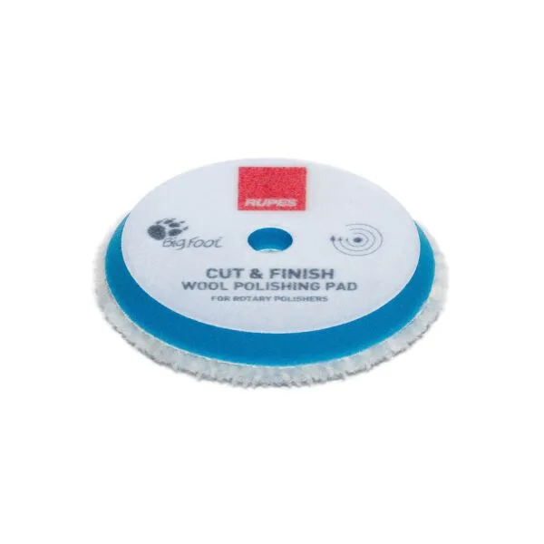 RUPES BigFoot Woll-esponja de pulido para Rotationspolierer Cortar & Terminar 125mm duro ampliado