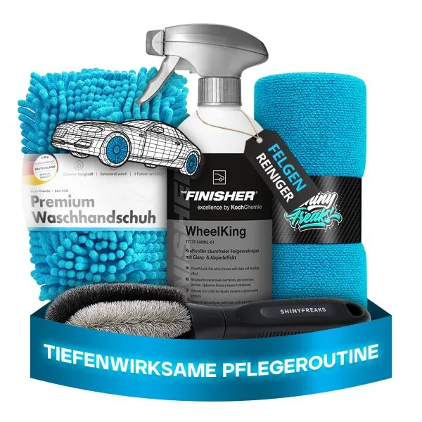 The Finisher by Koch Chemie limpiallantas Set WheelKing + accesorios (4 piezas)