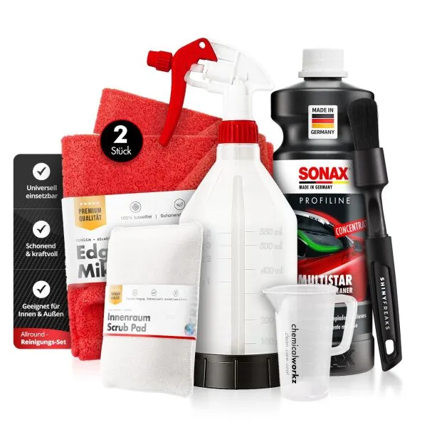 SONAX Innenraum Set PROFILINE MultiStar + accesorios (7 piezas) ampliado