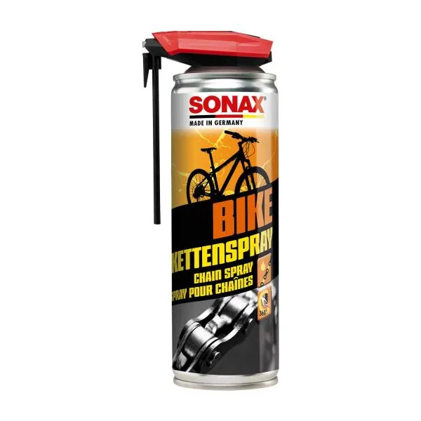 SONAX BIKE Spray para cadenas con EasySpray 300 ml ampliado