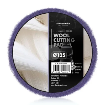ChemicalWorkz Wool Cutting Perfomance Pad 125 mm