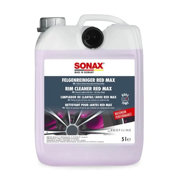SONAX PROFILINE limpiallantas Red Max ampliado