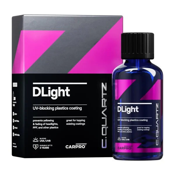 CarPro CQuartz DLight Anti-UV cerámico sellador 100 ml ampliado