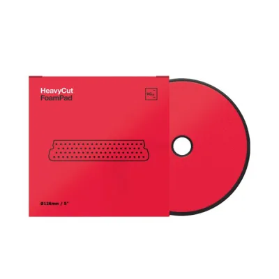 Koch Chemie Heavy Cut Foam Pad esponja de pulido Ø126mm rojo