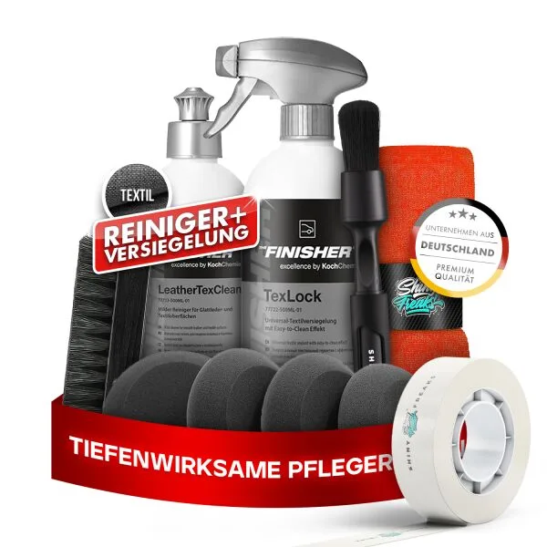 The Finisher The Finalista Polsterpflege Set TexLock + accesorios (10 piezas) ampliado