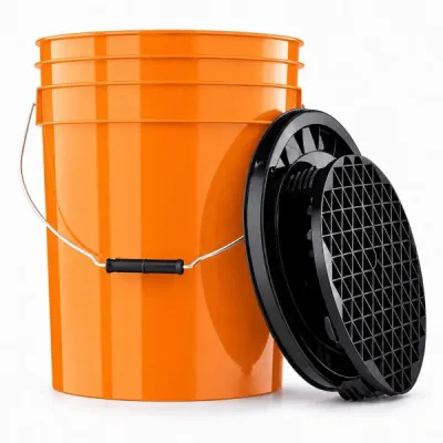 ChemicalWorkz cubo de lavado Set 20 Liter Orange + Basic accesorios negro (3 piezas)