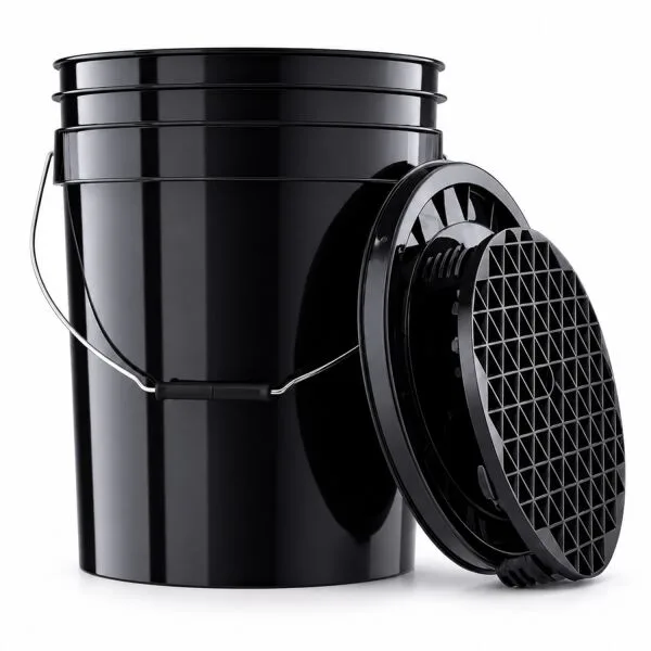 ChemicalWorkz cubo de lavado Set 20 Liter negro + Basic accesorios negro (3 piezas) ampliado