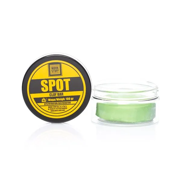 Work Stuff SPOT Medium Clay Bar Reinigungsknete verde ampliado