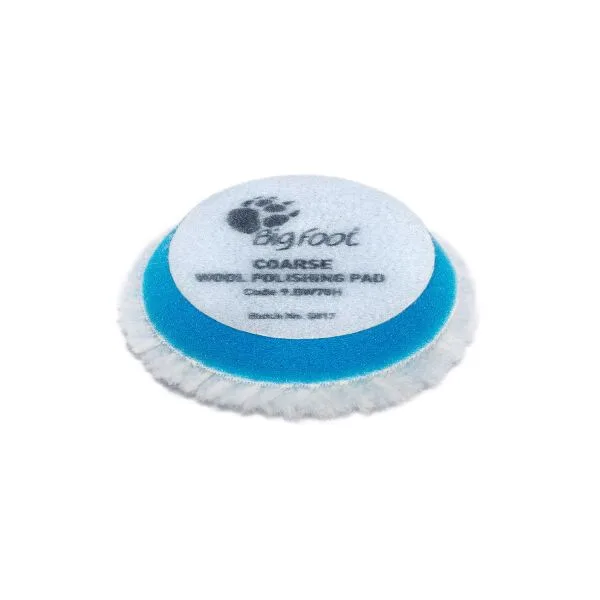 RUPES BigFoot pad de lana de pulido Coarse 50mm duro ampliado
