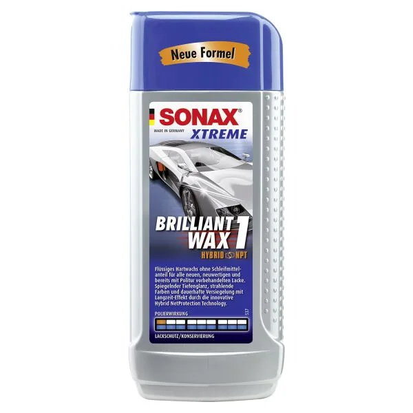SONAX XTREME BrightWax 1 Hybrid NPT ampliado