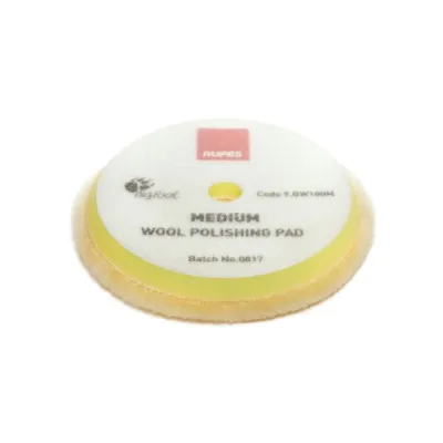 RUPES BigFoot pad de lana de pulido Medium 150mm medio-duro