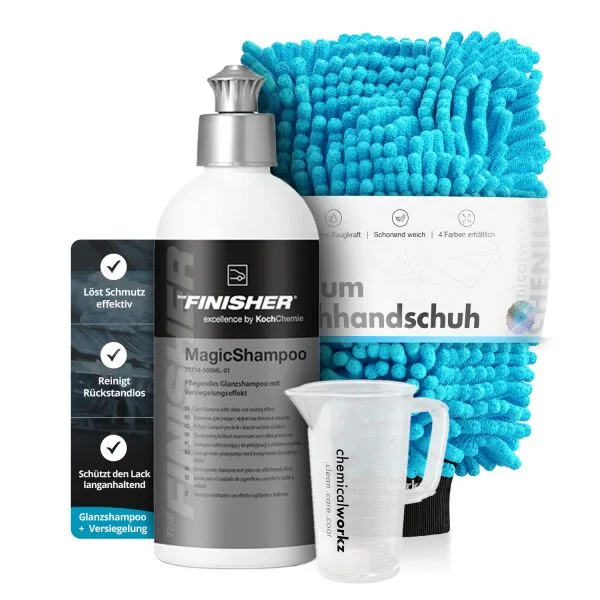 The Finisher by Koch Chemie champú para coches de alquiler-Set MagicShampoo + accesorios (3 piezas) ampliado