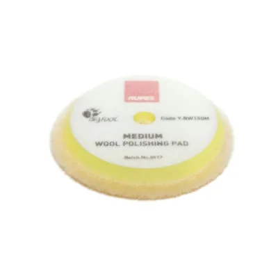 RUPES BigFoot pad de lana de pulido Medium 125mm medio-duro