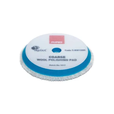 RUPES BigFoot pad de lana de pulido Coarse 125mm duro