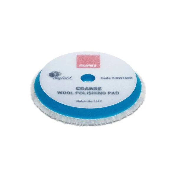 RUPES BigFoot pad de lana de pulido Coarse 125mm duro ampliado