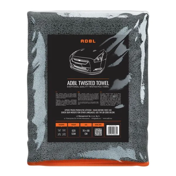 ADBL Twisted Towel Premium paño de secado 620GSM