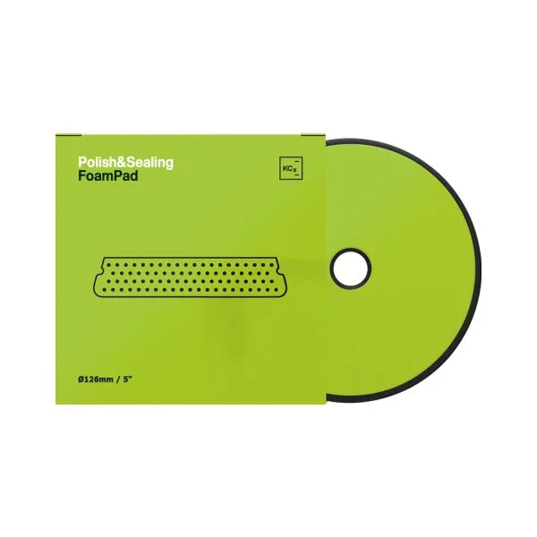 Koch Chemie Polish & Sealing Foam Pad esponja de pulido Ø126 verde ampliado