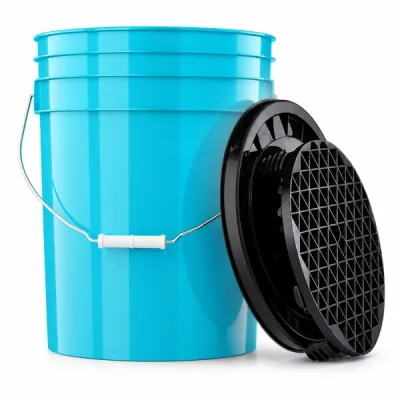 ChemicalWorkz cubo de lavado Set 20 Liter Türkis + Basic accesorios negro (3 piezas)
