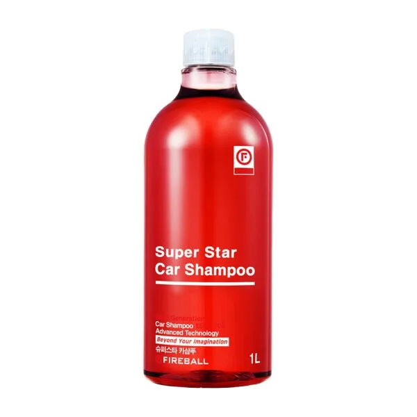 Fireball Super Star (Red) champú para coches 1 L ampliado