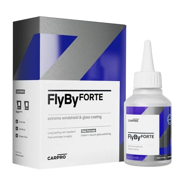 CarPro FlyBy FORTE cristal sellador Kit 50 ml ampliado