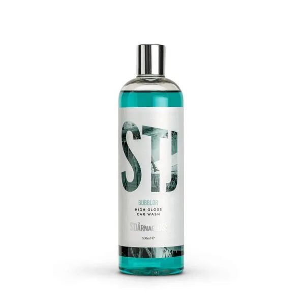 Stjarnagloss Bubblor pH-neutral High Gloss champú para coches 500 ml ampliado