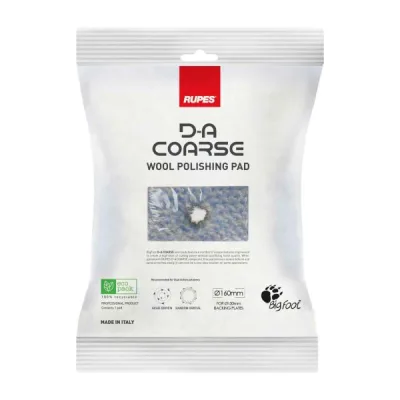 RUPES D-A Coarse Wool-pad de pulido 150mm duro