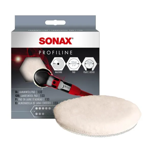 SONAX LammwollPad 133 ampliado
