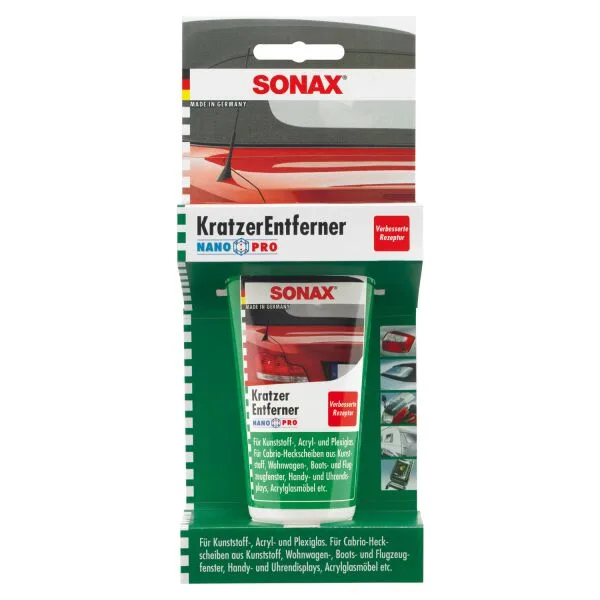 SONAX KratzerEntferner plástico NanoPro 75 ml