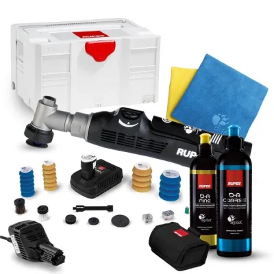 RUPES BigFoot HR81M iBrid Nano pulidora cuello corto kit de lujo