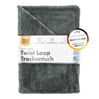 ChemicalWorkz Shark Twisted Loop Towel 1400GSM gris paño de secado