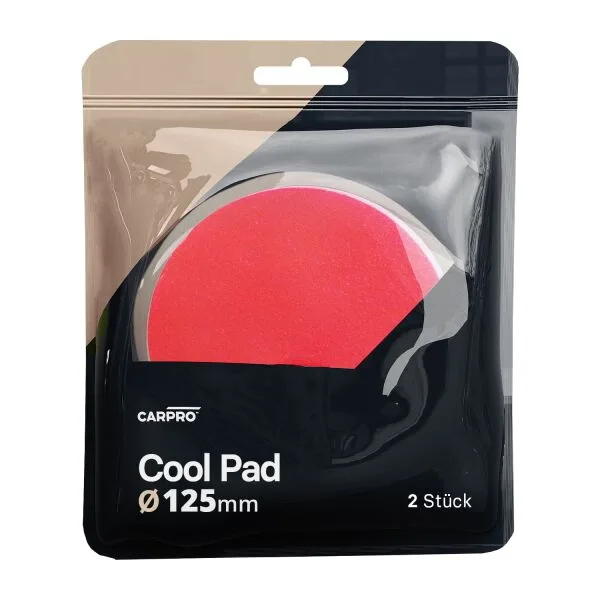 CarPro Cool Pad Naturwolle pad de pulido Set 2 muy duro