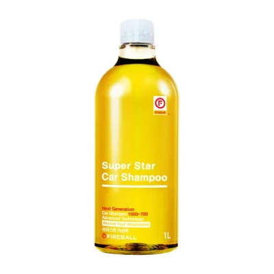 Fireball Super Star (Yellow) champú para coches 1 l