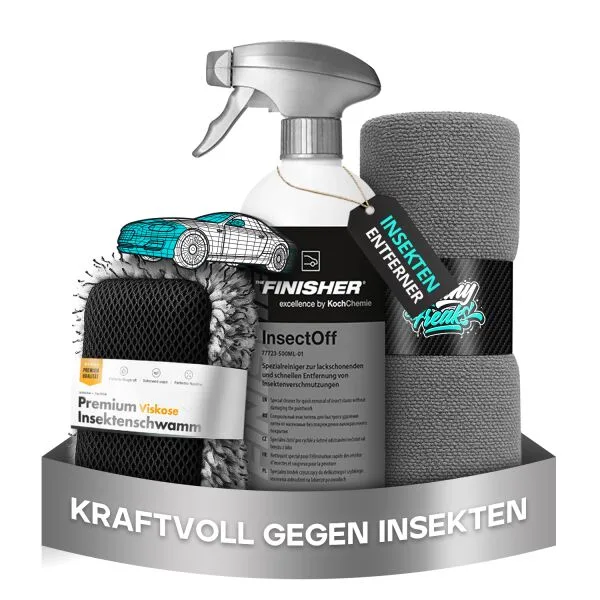 The Finisher The Acabador Insektenentferner Set InsectOff + accesorios (3 piezas)