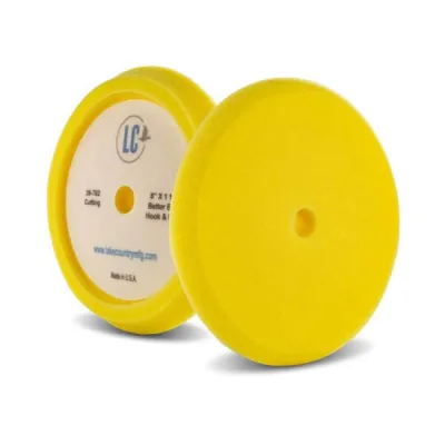 Lake Country Better Edge esponja de pulido Cortar amarillo 175 mm