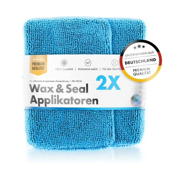 ChemicalWorkz Microfiber Waxing/Sealant Applicator azul ampliado
