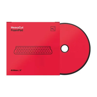 Koch Chemie Heavy Cut Foam Pad esponja de pulido Ø150mm rojo