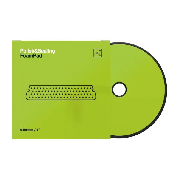 Koch Chemie Polish & Sealing Foam Pad esponja de pulido Ø150 verde