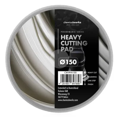 ChemicalWorkz Heavy Cutting Performance Pad 150mm gris